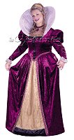 'Elizabethan Queen Plus Size' costume from eCostumes.com
