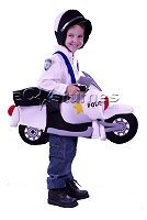 'I'm a Police Bike, Toddler' costume